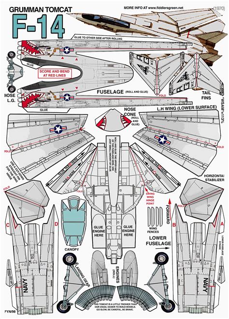 f paper|f14 papercraft.